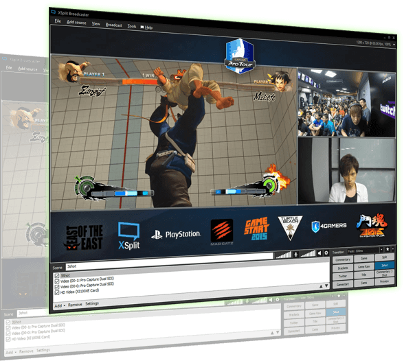 Xsplit Live Streaming Recording Software For Games