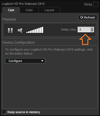 flirc harmony delay settings