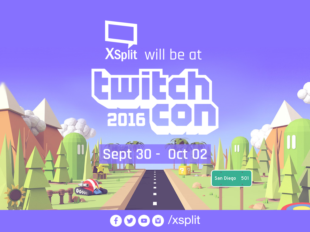 XSplit at TwitchCon 2016 XSplit at TwitchCon 2016
