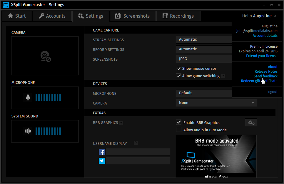 Download Xsplit License Keygen