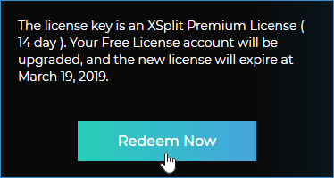 xsplit premium 3-month license