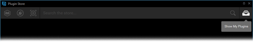Show My Plugins icon highlighted
