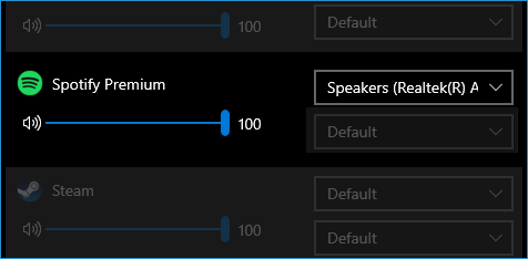 Changing Spotify&apos;s output route to Speakers