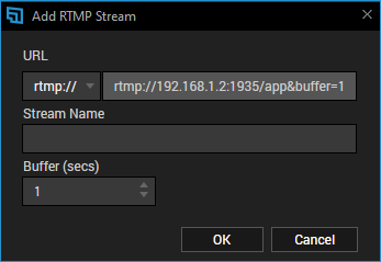 The copied RTMP stream