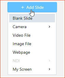 Adding slides and overlay elements in XPT