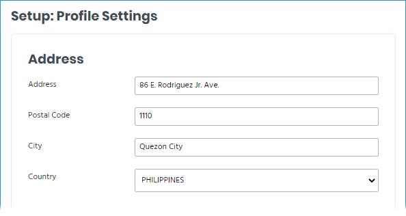 XSplit Affiliate Program - Address fields