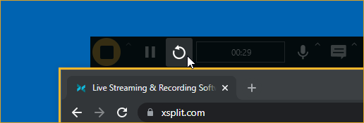 XCT redo recording icon